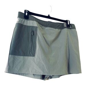 Sierra Designs Wrap Front Skorts Green Sz XL